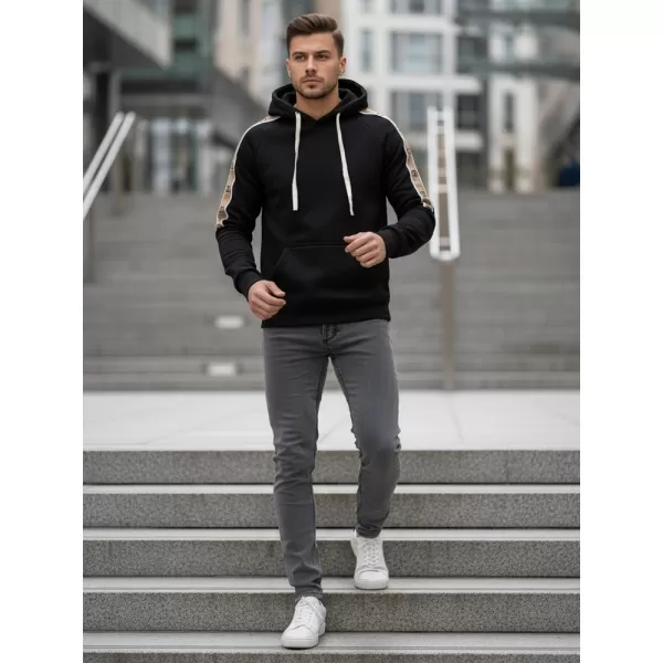  Moški pulover DSTREET BX5941 ČRNA 