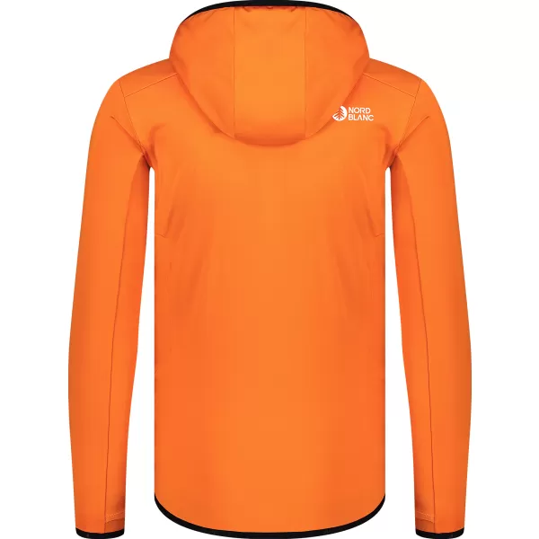  Moški powerfleece pulover NORDBLANC BRACKEN NBWFM8286 ORANŽNA 