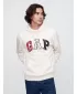 Moški pulover GAP LOGO PULLOVER HOODIE 767818-00 BLEDO SIVO RESJE
