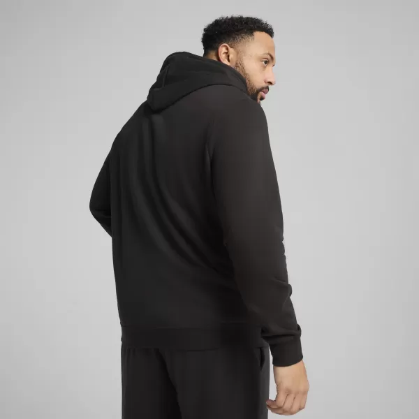  Moški pulover PUMA ESS SMALL NO. 1 LOGO HOODIE 682574-01 ČRNA PUMA 
