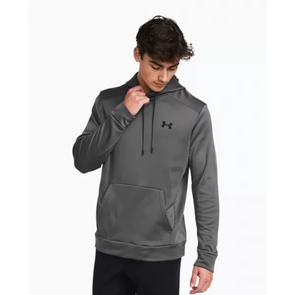 Moški pulover UNDER ARMOUR ARMOUR FLEECE FZ HOODIE 1373357-025 SIVA 