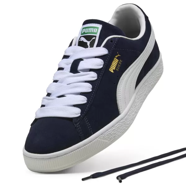  Škornji PUMA SUEDE CLASSIC 399781_03 PUMA MORNARSKO MODRA/PUMA BELA 