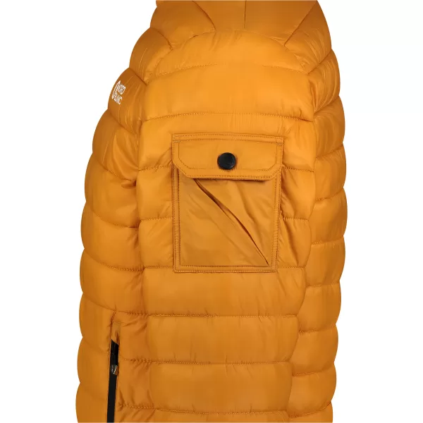  Moška prešita jakna NORDBLANC BURROW NBWJM8261 ORANŽNA 