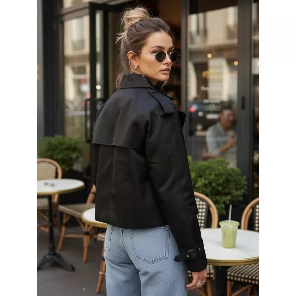  Ženski plašč DSTREET NY0770 ČRNA 
