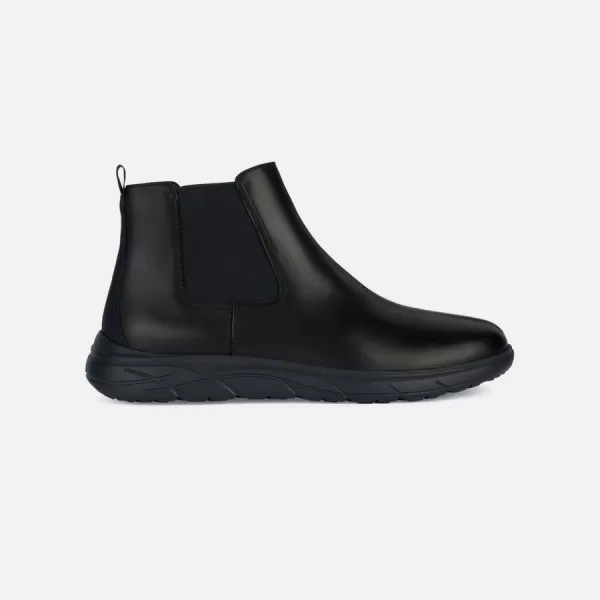  Moški gležnarji GEOX PORTELLO G006545 ČRNA 
