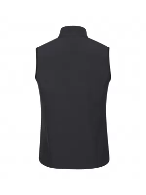 Moški softshell telovnik ALTISPORT NoPrint NP/ALM865 EBENOVINASTO SIVA