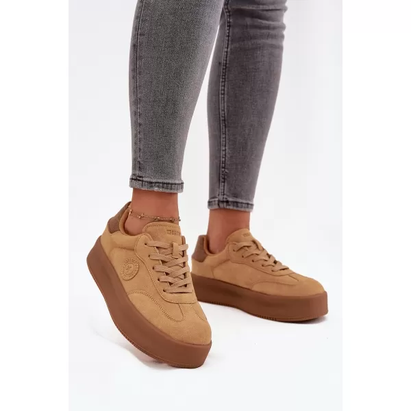  Ženske superge BIG STAR SS274762 BROWN/BEIGE Big Star Shoes 