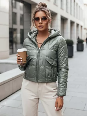 Ženska jakna DSTREET TY3712 ZELENA