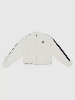 Ženska jakna GAP LOGO FULLZIP JACKET 732240-03 NOVO UMAZANO BELO