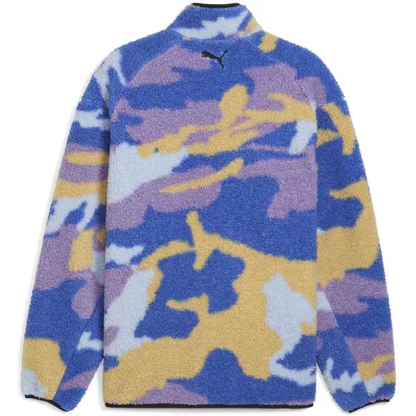  Moška jakna PUMA DYLAN POLAR FLEECE JACKET 632826-01 PLATNO/AOP 