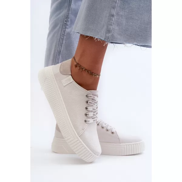  Ženske superge BIG STAR NN276001 WHITE Big Star Shoes 