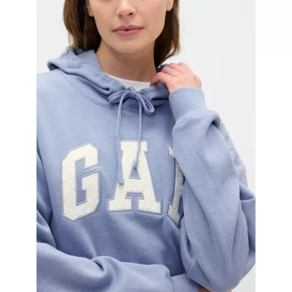  Ženski pulover GAP LOGO HOODIE PULLOVER 463506-95 ELITNO MODRA 