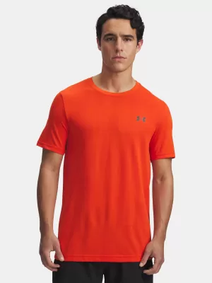 Moška majica s kratkimi rokavi UNDER ARMOUR VANISH SEAMLESS NOVELTY SS 1388129-844 ORANŽNA