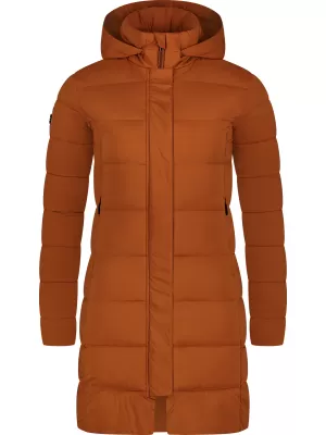 Ženski zimski plašč NORDBLANC CATERPILLAR NBWJL8273 RJAVA