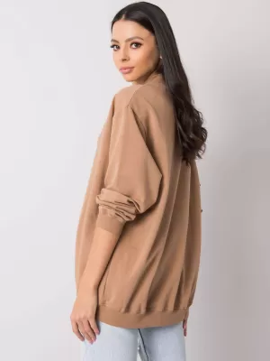 Ženski pulover BASIC FEEL GOOD RV-BL-5185.73P KAMELA