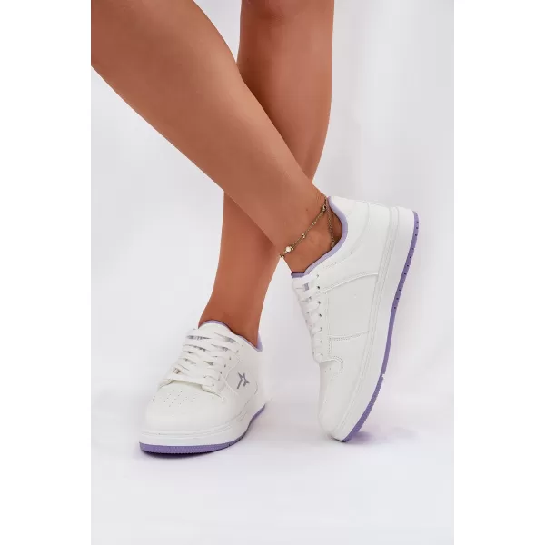  Ženske superge BIG STAR RR274A245 WHITE/PURPLE Big Star Shoes 