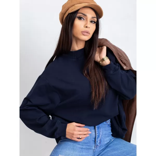  Ženski pulover BASIC FEEL GOOD RV-BL-5185.84P NAVADE 