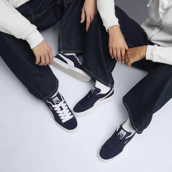  Škornji PUMA SUEDE CLASSIC 399781_03 PUMA MORNARSKO MODRA/PUMA BELA 