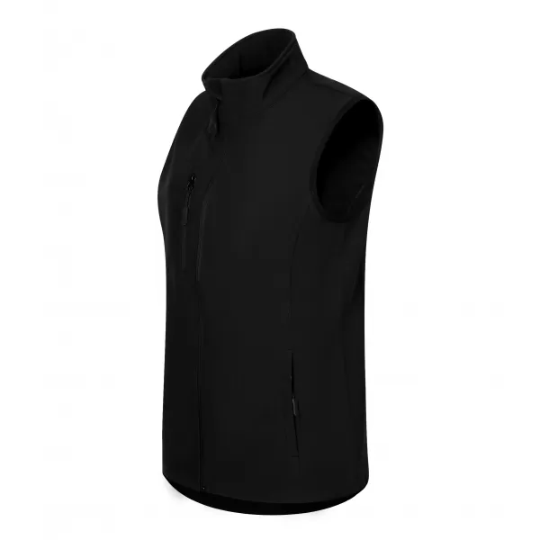  Ženski softshell telovnik ALTISPORT NoPrint NP/ALW965 ČRNA 