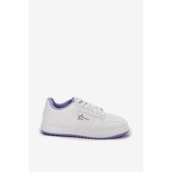 Ženske superge BIG STAR RR274A245 WHITE/PURPLE Big Star Shoes 