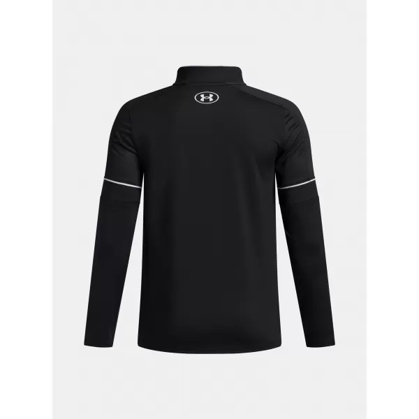  Fantovski pulover UNDER ARMOUR B CHALLENGER TRAINING QZ 6004080-001 ČRNA 