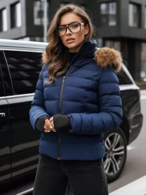 Ženska jakna DSTREET TY4039 MODRA
