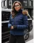 Ženska jakna DSTREET TY4039 MODRA