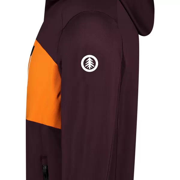  Moški powerfleece pulover NORDBLANC BRACKEN NBWFM8286 RJAVA 
