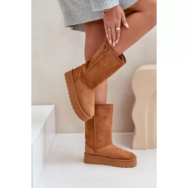  Ženski čevlji BIG STAR OO274893 BROWN/BEIGE Big Star Shoes 