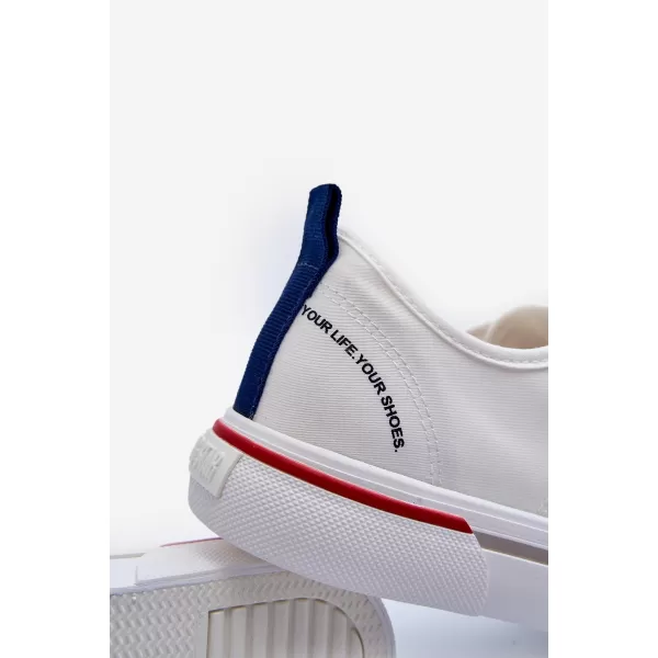  Moške superge BIG STAR LL174204 WHITE Big Star Shoes 