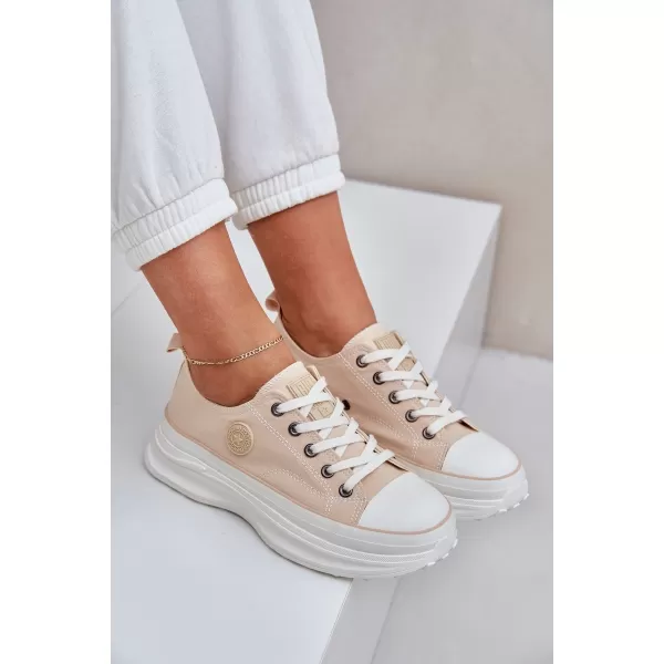  Ženske superge BIG STAR NN274127 BEŽ Big Star Shoes 