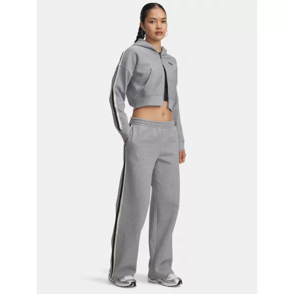  Ženske športne hlače UNDER ARMOUR ICON HWT FLC PUDDLE PANT 6004851-011 SIVA 