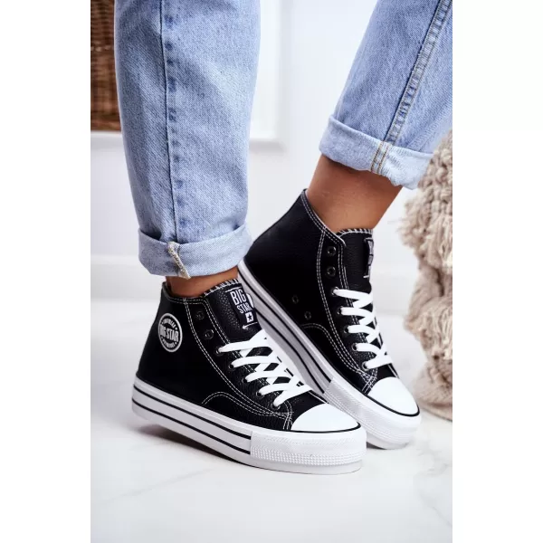  Ženske superge BIG STAR GG274012 BLACK Big Star Shoes 