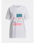 Dekliška majica s kratkimi rokavi UNDER ARMOUR UA G BLOCK LOGO OS SS 6009720-100 BELA
