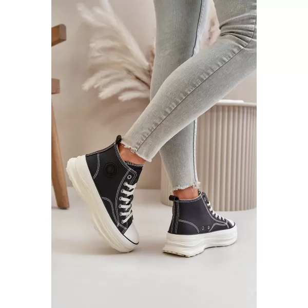 Ženske superge BIG STAR OO274068 BLACK Big Star Shoes 