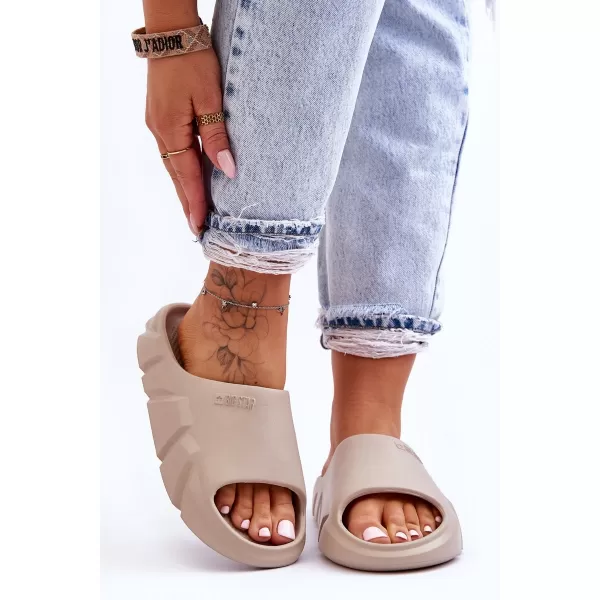  Ženski natikači BIG STAR LL274593 BEŽ Big Star Shoes 