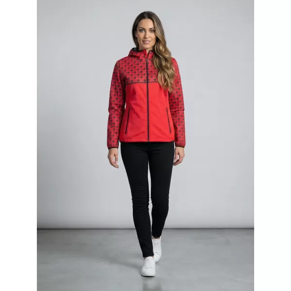  Ženska vrhunska softshell jakna ALTISPORT VOJ/ALW048JACK01 RDEČA 