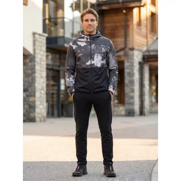  Moška vrhunska softshell jakna ALTISPORT VOJ/ALM125JACK01 MASKA/ČRN 
