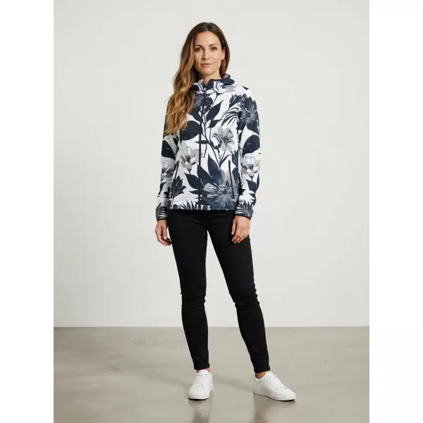  Ženska vrhunska softshell jakna ALTISPORT VOJ/ALW115JACK01 ČRNO/BELO 