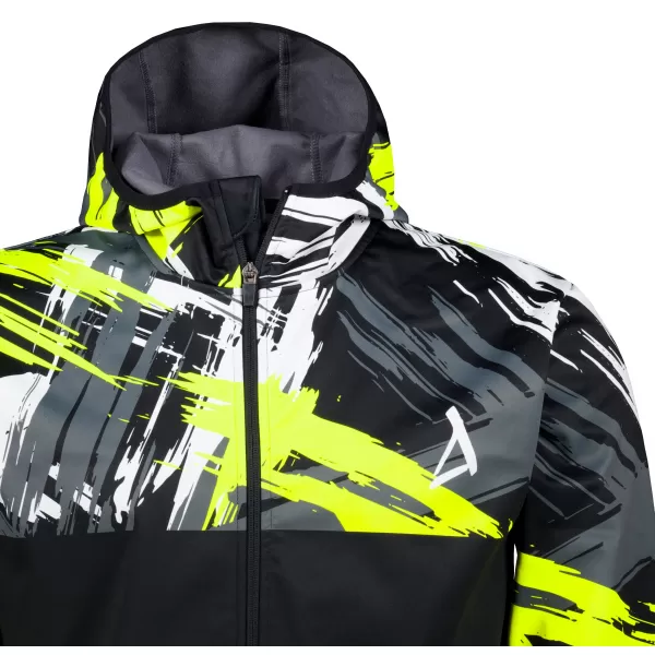  Moška vrhunska softshell jakna ALTISPORT VOJ/ALM039JACK01 ČRNA IN RUMENA 