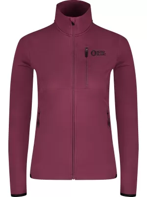 Ženski powerfleece pulover NORDBLANC SEDGE NBWFL8291 VIJOLIČNA