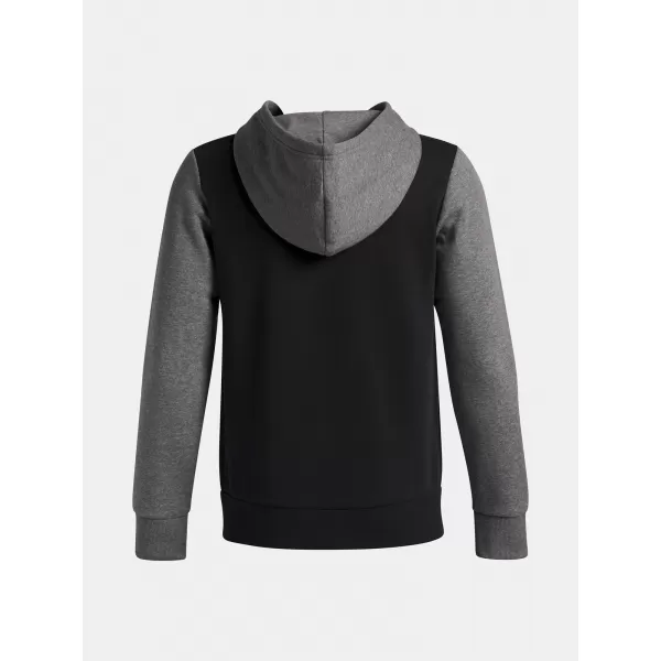  Fantovski pulover UNDER ARMOUR UA RIVAL FLC CBLCK GRPHC HD 6004994-001 ČRNA 