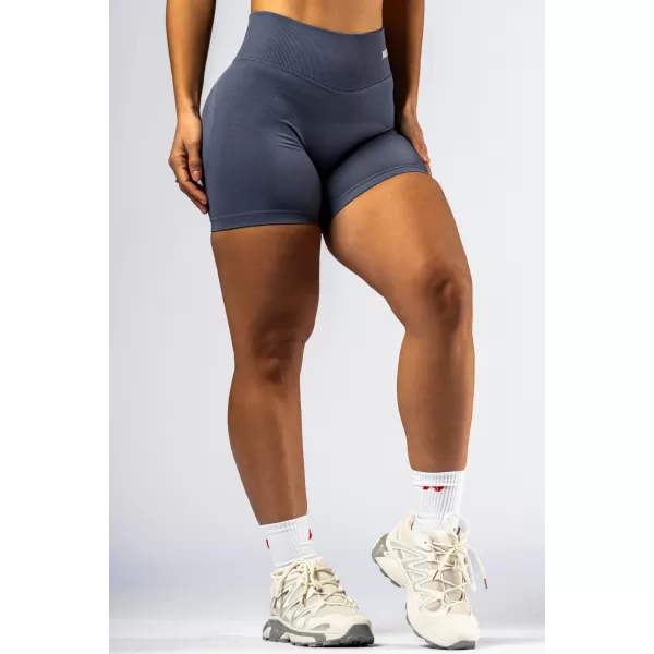  Push-up kratke hlače z visokim pasom POWER 893 SIVA Nebbia 