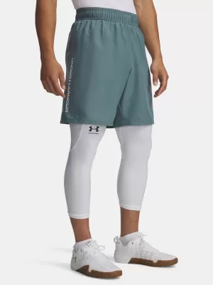 Moške kratke hlače UNDER ARMOUR UA TECH WOVEN WORDMARK SHORT 1383356-587 MODRA