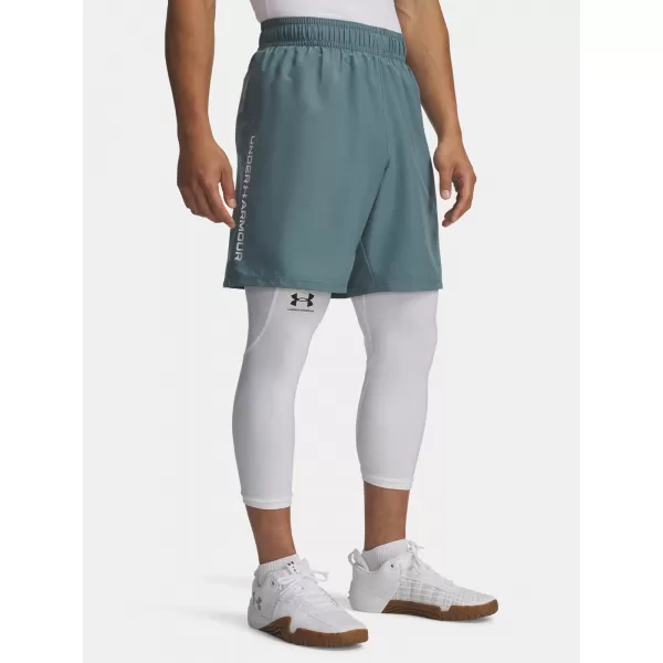  Moške kratke hlače UNDER ARMOUR UA TECH WOVEN WORDMARK SHORT 1383356-587 MODRA 