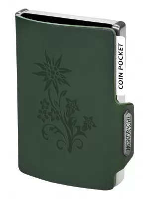 Denarnica MONDRAGHI Silhouette Edelweiss ZELENA