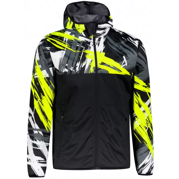  Moška vrhunska softshell jakna ALTISPORT VOJ/ALM039JACK01 ČRNA IN RUMENA 