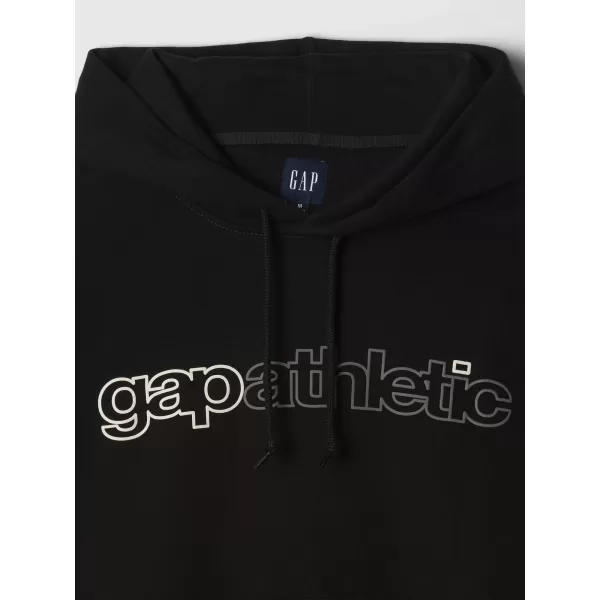  Moški pulover GAP LOGO HOODIE PULLOVER 646080-03 PRAVA ČRNA 