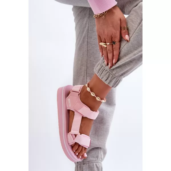  Ženski čevlji BIG STAR NN274A533 PINK Big Star Shoes 