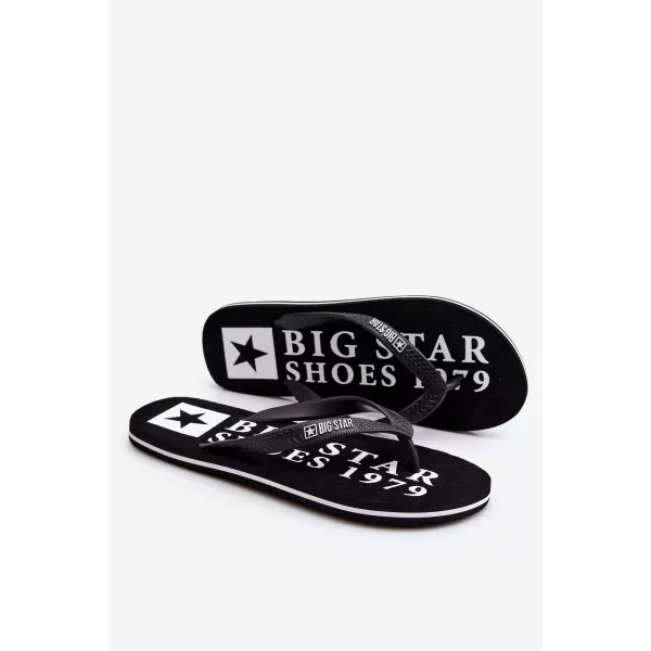  Moške japonke BIG STAR LL174444 BLACK Big Star Shoes 